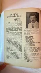 ANA KÜLTÜR SANAT, ŞİİR DERGİSİ - KASIM 1990 SAYI: 175  MEHMET RASİM MUTLU – HASAN ELMAS – CAHİDE ATAKUL – NECMETTİN SELÇUK – MEMDUHA OLGUN – EIA ODYAKMAZ – TURGUT ÖZEL – NIHAT ÖZYÜKSEL – HABİB GEREZ – HİKMET OKUYAR – AYŞE MORGÜL – HANİFE KAHRAMAN – ÖMER KALAFAT – FERHAT DİKSES – S. OZAN USLU – AYNUR BALCIOĞLU – MÜNİRE AKSARAY – NEVİN YAVUZ – UĞUR GÜR – TORNACI ÖMER DEVELİOĞLU – MÜVEDDET TÜRKUĞUR YAYIKOĞLU – SUAT YIĞMATEPE – OKTAY YİVLİ – MELDA ÖZATA – YILMAZ AYBAR – ALEN ARMAN – GÜRKAN HİÇDURMAZ – ZİYA BOZBAN – ARLİN YOLUSEVER – MUALLA SÜMER – FATMA ONUR  YOKLUKDA VARLIK – TUT ELİMDEN ÖĞRETMENİM – ESERİMSİNİZ, ESERİNİZİM – ÖĞRETMENİN RÜYASI – ÇEVRE MAHKEMESİ – ÖĞRETMENLER GÜNÜ – SANATSIZ KALAN BİR MİLLETİN HAYAT DAMARLARINDAN BİRİ KOPMUŞ DEMEKTİR - TAM TAKIM  36 SAYFA
