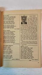 ANA KÜLTÜR SANAT, ŞİİR DERGİSİ - MART 1991 SAYI: 179  UĞUR GÜR – M. RASİM MUTLU – NAGAHAN AKAY – OKTAY YIVLI – YILMAZ AYBAR – İSMAİL ALİ SARAR – TAYYAR TAHİROĞLU – EMİNE IZDAR – AYŞEGÜL DALAMAN – ŞERAFETTİN GÜRŞEN – EKREM ÇİÇEK – SAMİ DERİNTUNA – ALİ DİLKİ – AYSEL DOĞAN – ADEM AKINCIOĞLU – NEVİN YAVUZ – EROL GÜNGÖR – NECMETTİN SELÇUK – NEDİM SAATÇİOĞLU – NECATİ ERDEK – MUSA KATİPOĞLU – ŞADIMAN SÜEROĞLU – KEMAL TURHAN – GÜLEN YİYENOĞLU – HİKMET ÇELİK – AYTÜL DİNLER – EMİNE İNAN – MEHMET ULUGERGERLİ – MAHMUT ÇELİKGÜN – ELA ODYAKMAZ – FATMA ONUR – HANİFE TOK – MERAL DALAMAN – CENGİZHAN MUTLU – FATOŞ TEKTAŞ – SEVİM İŞLER – TAHSİN URAL – TAHİR ÜSTÜNDAĞ – BILLUR SEMERCİOĞLU – İSMAİL DEMİRKIRAN  BİR AYRILIK ŞARKISI – YİNE BEN OLACAĞIM – TASAVVUF SOHBETLERİ: ÖZGÜRCE TEFEKKÜRE DOĞRU – YUNUS EMRE ÜZERİNE BİR ARAŞTIRMA- TAM TAKIM  36 SAYFA