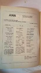 ANA KÜLTÜR SANAT, ŞİİR DERGİSİ - HAZİRAN 1991 SAYI: 182  SEVİM İŞLER – HATİCE SÖYLEMEZ – MEHMET RASİM MUTLU – FATMA KARAASLAN – FATMA ONUR – M. ASIM GÖRBİL – YILMAZ AYBAR – MELİH ÖZER – M. İHSAN BULUR – A. NECMETTİN ÇANGA – İSMAİL ÖZKAN – JALE UNAN – NIHAT ÖZYÜKSEL – TORNACI ÖMER DEVELİOĞLU – NECMETTİN SELÇUK – FAHİRE BELEN – YASER BEREKETOĞLU – VURAL ŞAHİN – MÜNİRE AKSARAY – AYTÜL DİNLER – ÜMİT MALKOÇ – TURAN İNAM – MİKAIL KILIÇ – ERCAN AKBAY – EROL GÜNGÖR – AYŞE MORGÜL – OKTAY ZERRİN – MEHMET BAYRAM – CAHİDE ULAŞ – ALTUĞ KURTKAN – TURABİ DOĞRİ – EFE URGUNLU – ÖMER ASLAN – MİNE ERBİL – EKREM ÇİÇEK – SEVİNÇ ERDAL – SEVİM IŞIK – SONGÜL ZAİM – HASAN SAMİ EMİROĞLU – MEHMET POYRAZ  YAĞMUR – BİR BİZ… – USULCA GİTMİŞ – TEK BAŞINA BAĞIMSIZ ÖZGÜRLÜK’TEN GÖRÜNÜM – SESSİZ DÜNYA – YOKLUĞUN YAKTI BENİ – 1991 YILI ANA DERGİSİ GÜFTE YARIŞMASI DUYURUSU – LIONESS SANATÇILARI SERGİSİ – VAKIF HAFTASI ETKİNLİKLERİ – 8 MART DÜNYA KADINLAR GÜNÜ SERGİSİ – YUNUS EMRE SEVGİ GÜNÜ – YAŞARK - TAM TAKIM  36 SAYFA