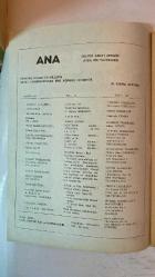 ANA KÜLTÜR SANAT, ŞİİR DERGİSİ - MAYIS 1992 SAYI: 193  MÜVEDDET TÜRKUĞUR YAYIKOĞLU – CANSIN EROL OZAN – MEHMET RASİM MUTLU – YILMAZ AYBAR – HABİB GEREZ – A. NECMETTİN ÇANGA – O. HÜSAMETTİN YÜZAKLI – ÖZCAN ATAMERT – AHMET YARDIMCI – YUSUF GENÇOSMANOĞLU – M. GUFRAN TAŞ – SELCAN ODABAŞIOĞLU – AYNUR UĞUR ÖDEMİŞ – GÜL KANSU – HAYRET GÜRKANLI – MELİH ÖZER – EKREM ÇİÇEK – NIHAT ATAMER – NURTEN CAN – DİLEK-BURHAN KILIÇ – SEVİL ALPAYDIN – NERMIN PURA – TURHAN TAŞAN – ÖZCAN KORKUT – NECMETTİN SELÇUK – KEMAL TURHAN – NESİMİ KEÇELİOĞLU – RESİDE MURAT – TAHSİN URAL – FERHAT DİKSES – TAHİR ÜSTÜNDAĞ – METİN KOCA – SUAT YIĞMATEPE – SEVİL ASLIVAR – MÜŞÜR KAYA CANPOLAT – MEHMET POYRAZ – TURABİ DOĞRİ – FÜSUN EROL PALIK – SABAHAT MAYDA YAVUZ – SÜLEYMAN VARDAR – BAHAR DEMİR – BETÜL DÜNDAR – MEHMET ULUGERGERLİ – NIHAT ÖZYÜKSEL – TAYYAR TAHİROĞLU – MEHMET AKÇA – BEKİR SITKI TUNCER – SALİHA ÜRES TERCANLI – PAŞA YILDIRIM – MUTLU ÇELİK – SİMLA ÇAĞATAY – H. MİDİLLİOĞLU – AYŞE ERGÜN – ELA OD - TAM TAKIM  36 SAYFA