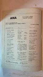 ANA KÜLTÜR SANAT, ŞİİR DERGİSİ - AĞUSTOS–EYLÜL 1992 SAYI: 196–197  NEDİM SAATÇİOĞLU – MEHMET RASİM MUTLU – YILMAZ AYBAR – DİLEK-BURHAN KILIÇ – SUAT YIĞMATEPE – MAKBULE ERMAN – NERMİN TABAK – DR. CEMALETTİN ALPTEKİN – MELAHAT OĞUZ – YASEMİN ÖZDEMİR – MÜZEYYEN KESKİN – KAMURAN TUNA – VURAL ŞAHİN – HANİFE TOK – A. NECMETTİN ÇANGA – YÜCEL İPEK – SEVGİ BALIN – TURHAN TAŞAN – EKREM ÇİÇEK – İSMAİL ÖZKAN – MİNE ERBİL – ALİ KEMAL AKAR – SERVET YÜKSEL – ALİ ABDÜLKERİMOĞLU – BİROL AYAN – NECLA ÜNAL – NECMETTİN SELÇUK – SADIK ATAY – NİEVLANA UYAR – NİLAY ŞARMAN – EROL GÜNGÖR – NURAN EROL – TAHİR ÜSTÜNDAĞ – MUSA KATİPOĞLU – MÜNİRE AKSARAY – HALİL NACİ AKSEKİ – AHMET EROL CİHAN – NACI ŞAHİN – HASAN OZAN – UFUK DEMİRCİ – M. GUFRAN TAŞ – FATMA ONUR – TAYYAR TAHİROĞLU – AHMET YARDIMCI – AYLİN SİPAHİOĞLU – SEVİL ASLIVAR – MEHMET POYRAZ – ERCAN AKBAY – MÜNEVVER ERİLMEZ – HASAN KARAKUŞ – BAHRİYE CANKUR – NURTEN CAN – ÜMİT MALKOÇ – TORNACI ÖMER – CAHİDE ULAŞ – NİLÜFER YAMANLICA – MEHM - TAM TAKIM  36 SAYFA