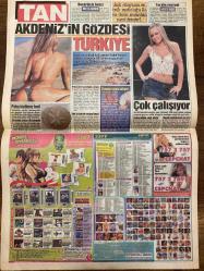TAN GAZETESİ DOĞUM GÜNÜ HEDİYESİ - 02 - 04 AĞUSTOS 2005 - 4 SAYFADIR -Marissa-Ayşun Kayacı-Gülşen-Fatih Aksoy-Tanya Liskina-Seda Sayan-Nihat Doğan-Seray-Fatih Asay-Hande Yener-Arda-Cem Doğan-Fikret Hantun-Fikret Sakarya-Serpil İnanlı  Rus kızları Türk erkeklerinde ne buluyorlar-Mafya oraya da el attı-Bu kadarına da pes-Aşk mı kariyer mi-Akdeniz’in gözdesi Türkiye-Dünyanın en güzel 3. dul’u Tanya-Seda Sayan hamile mi-Avare mo Seray-Yakaladı-Sağlıklı ve uzun ömür mümkün-Bronzlaşmak erken yaşlandırıyor-Ejekülasyon sonrası sperm hücresi-Korsan parfüm kullanmayın-İbret alınacak olaylar  Karikatür: Güneş Tanrısı Ra için üretildi