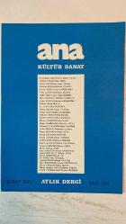 ANA KÜLTÜR SANAT, ŞİİR DERGİSİ - ŞUBAT 1993 SAYI: 202  M. GUFRAN TAŞ – MEHMET RASİM MUTLU – YILMAZ AYBAR – MİNE ERBİL – KOMAL ERDOĞAN – AYTÜL DİNLER – MAKBULE ERMAN – BÜLENT ATAKUL – HÜSNÜ YELBAY – HAYRET GÜRKANLI – TÜLAY GÜLER – NECMETTİN SELÇUK – MELİH ÖZER – AYNUR UĞUR ÖDEMİŞ – PAŞA YILDIRIM – MAHMUT ÇELİKGÜN – ALPER ADANALI – NESİMİ KEÇELİOĞLU – MEHMET İHSAN BULUR – DR. CEMİL CAHİT GÜZELBEY – BÜLENT ÖZCAN – NURAY UYANIK – HASAN BALIN – EMİNE KAZIKOĞLU – TURHAN TAŞAN – NECATİ ERDEK – CAHİDE ATAKUL – PINAR KARHAN – HASAN KARAKUŞ – SADIK ATAY – HANİFE KAHRAMAN – HÜSEYİN AYCAN – NERİMAN GÖKDEMİR – MERAL MAVİNİL – ZEHRA YILMAZ – NECMETTİN ÇANGA – TURAN TEKDOĞAN – BİROL AYAL – NURAN EROL – EROL GÜNGÖR – BERRİN GÜNER – FATMA YANIKÇI – GÜLTEN KÖSE – YASEMİN ÖZDEMİR – GAMZE ADANALI – FİKRET YAVUZHAN – AHMET YARDIMCI – EKREM ÇİÇEK – DİLEK BURHAN KILIÇ – LATİF KARAGÖZ – KEMAL KARAPIÇAK – AHMET GEÇGEL – A. KEMAL AKAR – FATMA ONUR – TAYYAR AS – ALİ ZEBİL – ÜMİT MALKOÇ – TOR- TAM TAKIM  36 SAYFA