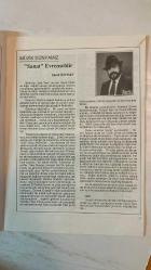 ANA KÜLTÜR SANAT, ŞİİR DERGİSİ - KASIM 1993 SAYI: 211  ÖZEN ATACAN – ARİF HİMMET KARAZEYBEK – MEHMET RASİM MUTLU – YILMAZ AYBAR – AHMET ALICI – CEMİL ÖZFIRAT – AHMET ÖZDEMİR – MELİHA AVNİ SÖZEN – BAHATTİN VARLIK – FERİDUN ÖZKAYA – MEDAR GÖREN – IŞIL KOÇ – BAHRİ SOHTORİK – İSMAİL ALİ SARAR – DAMLA ÇALIŞIR – GÜRAY AKKAN – FATMA ONUR – TURHAN TAŞAN – SELAHATTİN DEMİRKRANER – AYLIN SİPAHİOĞLU – NERİMAN GÖKDEMİR – SEVİM KARABULUT – NECMETTİN SELÇUK – EMİNE İNAN – M. YILMAZ ERDEM – AYŞE ERGÜN – MUTLU ÇELİK – KAMURAN TUNA – HİKMET ÇELİK – AYTEN ELBASAN – MUAMMER BAYDERE – FERHAN BALIRAK – ERCAN AKBAY – EROL GÜNGÖR – BERRİN GÜLER – HABİB GEREZ – ALİ YAYLAGÜL – TAYYAR TAHİROĞLU – TALAT DEMİR – ELA ODYAKMAZ – MEFKÜRE DÜNDAR – SALİHA ÜREŞ TERCANLI – ERHAN AKSAN – ABDULLAH ÇETİN OĞUZOĞLU – ALİ ABDÜLKERİMOĞLU – SULTAN ÖNER – MEHMET ARSLAN – MÜJGAN BULAN – NEZİHE DERYA BALTAŞ – NİHAN DİLEK – SEÇKİN GÜNDÜZ – ÖMER ALBAYRAK – NECLÂ ÜNAL  MÜEBBETE RAZIYIM – EYLÜL – KAVGA GELDİ CİHA - TAM TAKIM  36 SAYFA