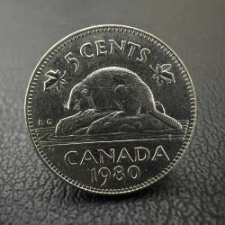 Kanada 5 Cent 1980