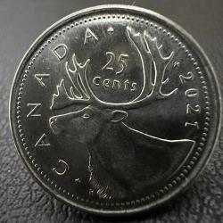 Kanada 25 Cent 2021