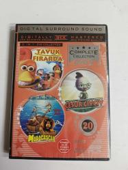 tavuklar firarda = cesur civciv = madagaskar 1 dvd film 3 film birarada yılmaz video