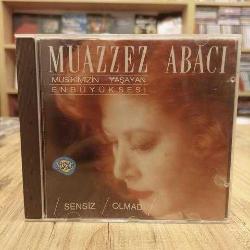 MUAZZEZ ABACI SENSİZ OLMADI CD DÖNEM BASKI PEMBE BANDROL