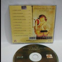 Cd Rafet el roman, hanımeli albümü. Orijinal. Sorunsuz çalışıyor.