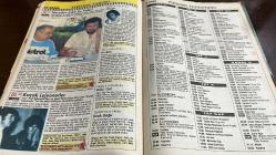 MİLLİYET OSCAR MAGAZİN TV DERGİSİ - SAYI: 6 - 14KASIM/20 KASIM - TV PROGAMLARI -AYŞE GÜRZAP - NURSELİ İDİZ - ÜGE AKYAMAÇ - MAHİR İPEK - NÜVİT CANDANER - HUYSUZ VİRJİN - BUKET DEREOĞLU - TARIK TARCAN - CANAN GÜNERİ - CANDICE BERGEN - JASON PRIESTLEY - LUKE PERRY - COREY CARRIER - SEAN PATRICK FLANNERY - GEORGE HALL - MARGARET TYZACK - RUTH DE SOSA - RONNY COUTTEURE - LLOYD OWEN - JULIA ROBERTS - HALİSE KÜÇÜK - TOM COURTENAY - JAMES BROLIN - MEG FOSTER- YAMYAM - START - STARDANCE - SAKLAMBAÇ - 3 AŞAĞI 5 YUKARI - HANİ VAR YA - 7'DEN FELEK - GÜLELİM EĞLENELİM - ÇARKIFELEK - SEVGININ GÜCÜ - MURPHY BROWN - GENÇ INDIANA JONES - ÖZEL BİR KADIN - BACK STAB - KİBARİYE - MÜJDE AR - MÜRET SOYDAN - FİKRET HAKAN - HULUSİ KENTMEN - KARTAL TİBET - FATMA GİRİK - ALTAN GÜNBAY - REHA YURDAKUL - TÜRKAN ŞORAY - SALİH KIRMIZI - HÜLYA TUĞLU - ZEKİ ALASYA - OMERCİK - ŞÜKRİYE ATAV - RITA HAYWORTH - ORSON WELLES - E. SLOANE - TED DE CORSIA - TERRIE HAWKES - Y. ABED ALNOUR - SERDAR GÖKHAN - MERAL ZER  - 80 SAYFA