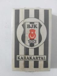 BEŞİKTAŞ '' KARAKARTAL''  Mini İskambil Kartları - 3.5/6 cm. ( Dekorluk )