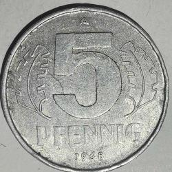 DOĞU ALMANYA  1968    5  PFENNIG
