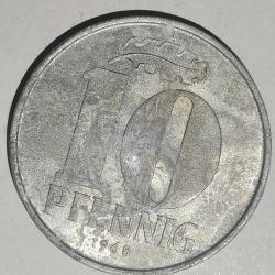 DOĞU ALMANYA  1968    10  PFENNIG