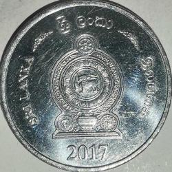 SRILANKA  2017  5  RUPI ÇİL