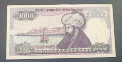 7 Emisyon A 60 Seri 1000 Lira Çil