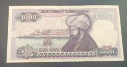 7 Emisyon G 63 Seri 1000 Lira Çil altı