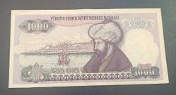 7 Emisyon G 62 Seri 1000 Lira Çil altı