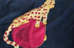 Cartiet Panthère, Vintage ipek fular,orjinal kutusunda