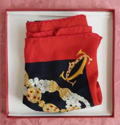 Cartiet Panthère, Vintage ipek fular,orjinal kutusunda