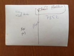 VAKKO'NUN KURUCUSU VİTALİ HAKKO'NUN ORİJİNAL FOTOĞRAFI - 18 x 12 cm EBADINDA - VİTALİ HAKKO EŞİ KETTY HAKKO İLE HATIRA POZU VERİRKEN ÇEKİLMİŞ BİR FOTOĞRAF