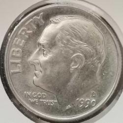 AMERİKA  1990 D  1 DIME