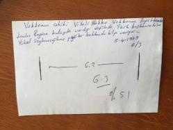 VAKKO'NUN KURUCUSU VİTALİ HAKKO'NUN ORİJİNAL AJANS-BASIN FOTOĞRAFI (KAĞIT BASKI) - 18 x 12 cm EBADINDA - VİTALİ HAKKO, VAKKO'NUN İNGİLTERE'DE LONDRA REGINE KULÜP'TE VERDİĞİ DEFİLEDE TÜRK BAŞKONSOLOSU YÜKSEL SÖYLEMEZOĞLU'NA GİYSİ KATALOĞUNU GÖSTERİRKEN ÇEKİLMİŞ BİR KARE, 5 NİSAN 1979