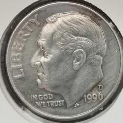 AMERİKA  1996 D   1 DIME