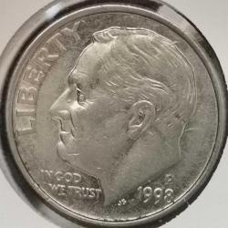AMERİKA  1998  P   1 DIME