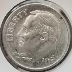 AMERİKA  2000 D   1 DIME