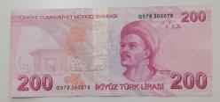 9.EMİSYON 7.TERTİP 200,TL gelecekteki koleksiyonunuza değer katacak bir seri numarası G578300078