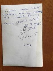 VAKKO'NUN KURUCUSU VİTALİ HAKKO'NUN ORİJİNAL FOTOĞRAFI  - 16 x 11 cm EBADINDA - VİTALİ HAKKO'NUN OĞLU CEM HAKKO'NUN İSVİÇRELİ BETTINA MACHLER İLE DÜĞÜNÜNDE ÇEKİLMİŞ BİR HATIRA FOTOĞRAFI, 22 TEMMUZ 1983