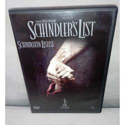 Dvd Schindler'in Listesi. Orijinal. Türkçe altyazılı. 2 diskli. Diskler Tertemiz koleksiyonluk