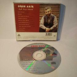Cd Onur Akın, Aşk Bize Küstü Albümü. Orijinal. Sorunsuz çalışıyor.