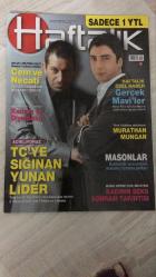 HAFTALIK HABER DERGİSİ – SAYI: 155 – 24–30 MART 2006 – 96 SAYFA – CEM VE NECATİ GİSEDE KARŞI KARŞIYA – TÜRK SİNEMASINDA REKOR YARIŞI – HIRSIZ POLİS DİZİSİNDEN ETKİLENEN GERÇEK MAVİLER – KADIN HIRSIZLARIN YÜKSELİŞİ – MASONLARIN GİZLİ DÜNYASI VE LOCA SKANDALI – KANSAS CITY VE DİYARBAKIR ARASINDA KARDEŞ ŞEHİR BAĞLANTISI – PAPANDREU’NUN DEDE TARİHİ: TÜRKİYE’YE SIĞINAN YUNAN BAŞBAKAN – KADINLARIN SEKS SONRASI TAKINTILARI – MURATHAN MUNGAN’IN “SÖZ VERMİŞ ŞARKILAR” KİTABI – BEYAZ GELİNCİK’İN YILDIZI SEZİN AKBAŞOĞULLARI – TUNCEL KURTİZ’DEN “HACI” DİZİSİNE DERİN YORUM – FOTOĞRAF OSCAR’I İLK KEZ BİR TÜRK’E: AHMET POLAT – AYDIN BOYSAN’DAN 84 YILLIK HAYAT DERSLERİ – METROPOL ÇERKESLERİ VE MUTLU ANDİCEN’İN ESRARLI KİTABI – MÜZİK – MODA – SİNEMA – KİTAP – ASTROLOJİ – BULMACA – YAŞAM DESTEK ÜNİTESİ – YÜKSEK İRTİFA – ANKARA SARRAFI – KLİKET – FEŞİN Tİ Vİ – FAL – AYŞENUR ARSLAN – SELAHATTİN DUMAN – MURATHAN MUNGAN – PAPANDREU – SEZİN AKBAŞOĞULLARI – TUNCEL KURTİZ – AHMET POLAT – AYDIN BOYSAN – MUTLU AN