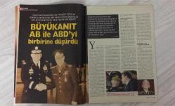 HAFTALIK HABER DERGİSİ – SAYI: 170 – 7–13 TEMMUZ 2006 – 96 SAYFA – TARİKAT ŞEYHİ HARUN HOCA’NIN FOTOĞRAFLARI BASINDA İLK KEZ – TÜRKİYE’DE SOL NEDEN İKTİDAR OLAMIYOR? – METİN AKPINAR SİYASETE GÖZ KIRPIYOR – GENELKURMAY BAŞKANLIĞI İÇİN BÜYÜKANIT TARTIŞMASI – ABD VE AB ARASINDA GÜÇ MÜCADELESİ – POPSTAR C.A.’NIN MARILYN MONROE POZLARI – LUCID DREAMING YÖNTEMİYLE RÜYA KONTROLÜ – RÜYADA ATATÜRK’LE TARTIŞANLAR, ANGELINA JOLIE İLE GECE GEÇİREN TÜRKLER – 10 MADDEDE ERKEKLER NE ANLATMAK İSTİYOR? – EBRU CÜNDÜBEYOĞLU’NDAN ANNELİK VE DİZİ İTİRAFLARI – ELMAS KARTELİ: MADEN İŞÇİLERİNİN HAYAT PAHASINA ÇIKARDIKLARI DEĞER – FİŞLEME DOSYASI: ÖZEL HARP TAVSİYELERİ – KANSAS CITY VE DİYARBAKIR KARDEŞ ŞEHİR BAĞLANTISI – SİYASET – YAŞAM – KÜLTÜR – TELEVİZYON – RÖPORTAJ – SPOR – EKONOMİ – MÜZİK – SİNEMA – KİTAP – ASTROLOJİ – MODA – BULMACA – YAŞAM DESTEK ÜNİTESİ – YÜKSEK İRTİFA – ANKARA SARRAFI – FEŞİN Tİ Vİ – FAL – SELAHATTİN DUMAN – METİN AKPINAR – HARUN HOCA – C.A. – EBRU CÜNDÜBEYOĞLU – YAŞAR BÜYÜKANIT