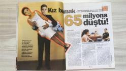 HAFTALIK HABER DERGİSİ – SAYI: 08 – 12–18 HAZİRAN 2003 – 96 SAYFA – TÜRKİYE’NİN EN İYİ EŞ ALTERNATİFLERİ – 65 MİLYONA EVLENEBİLİRSİNİZ! – ABD POLİSİNİN BAŞI SIKIŞINCA ARADIĞI TÜRK: ERHAN YILDIRIM – ZEKERİYA BEYAZ YENİ GÜZİN ABLA OLDU – GÜNERİ CIVAOĞLU’NDAN ESTETİK YORUMU: “BİRAZ SELÜLİTİ OLAN KADIN DAHA İYİ” – KRİSTAL ELMA’YI SARSAN REKLAM MEKTUBU – SERDAR TURGUT’TAN BODRUM GÜNLÜĞÜ – ASLI ALTAN’DAN GECE HAYATI VE SAFRAN ANILARI – OPRAH WINFREY’İN GÜÇ YOLCULUĞU – “FULL BASAN” HOCA DOSYASI – VEDAT ÖZDEMİROĞLU VE ZEKERİYA BEYAZ AŞK ÜZERİNE KONUŞUYOR – GÖNDERİLMEMİŞ MEKTUPLAR: HAYAL KIRIKLIĞI YARATAN FİLMİN PERDE ARKASI – EDEBİYATTA TRANSFER DÖNEMİ: AHMET ALTAN VE ORHAN PAMUK – FULL MONTY TÜRKİYE’DE: SAHNEDE SOYUNACAK BEŞ ERKEK ARANIYOR – DJ İPEK İLE MÜZİK VE LEZBİYENLİK ÜZERİNE – KUBAT – ÇAĞLA – GANI MUJDE’DEN JOHNNY ENGLISH ELEŞTİRİSİ – SERJ TANKIAN’LA ERMENİ SOYKIRIMI ÜZERİNE – ARDA USKAN’DAN ÖZEL TELEVİZYONCULUK ANILARI – HİLMİ YAVUZ – CENGİZ ÖZDEMİR – CAN KOZANOĞLU – ERCAN ARIKLI’NIN