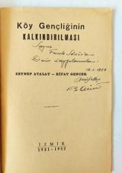 Köy Gençliğinin Kalkındırılması [İMZALI]