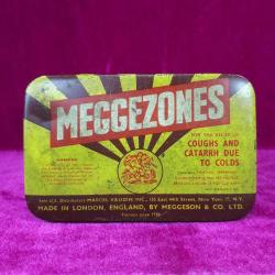 RETRO MEGGEZONES MADE IN LONDON ENGLAND TENEKE KUTU