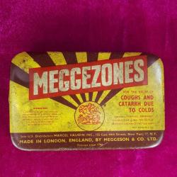 RETRO MEGGEZONES MADE IN LONDON ENGLAND TENEKE KUTU