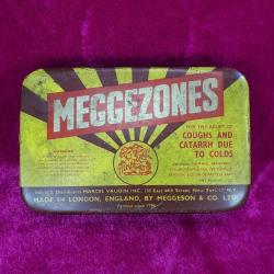 RETRO MEGGEZONES MADE IN LONDON ENGLAND TENEKE KUTU
