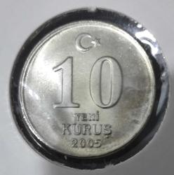 10 YENİ KURUŞ TEDAVÜL LOTU      ( 2005 /2006/2007/2008 )
