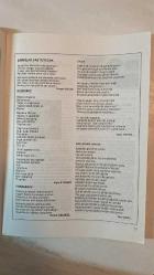 ANA KÜLTÜR SANAT, ŞİİR DERGİSİ - KASIM 1996 — SAYI: 233 NUŞİN KAVUKÇUOĞLU - SAMİ DERİNTUNA - SALİHA BATUR - NIHÂL ÖZYÜKSEL - SEFER ÖNEN - YILMAZ AYBAR - EZRA POUND - AYŞEGÜL AŞKIM KARAGÖZ - ALİ SIRTLI - HAŞİM RAŞİT ÇORBACI - BULUT ÇALIŞIR - BAHRI SOHTORIK - NURTEN TOLAY - MUALLA ORHON - NECLÂ ÜNAL - AYHAN İNAL - ALİ ABDÜLKERİMOĞLU - EMİNE ÖKSÜZOĞLU - ŞAHAP TAHTALIOĞLU - NURŞEN ASLAN - AYLA ATAMAN - CELİLE ÇELİKEL - YAŞAR BARAN - ALEV ÇELİK - SADIK ATAY - ŞADİYE ERDÖLEN - TAHİR KUTSİ MAKAL - DURAN DEVECİ - ERCAN AKBAY - İSMAİL ŞAHİNKAYA - VEDAT FİDANBOY - HASAN KARAKUŞ - CEMİL ESEN - CANAN MERT - HÜLYA SÖNMEZ - İNCİ TUN - FERIHA BERİŞ - BERRAN YALÇIN - MEHMET ÇELİK - GALİP UZUNCA - ZEKİ AKDOĞAN - ASUMAN ÇAĞLAYAN - LÜTFÜ GÜLŞEN - ÖZGÜR KURT - TIJAN GÜNERHAN - GÜLER ÖZÇELİK - SERPİL GÜÇ KÜLTÜR SANAT - ATAMA SESLENİŞİM - 10 KASIM - IŞIKSIN ATATÜRK - SANATSIZ KALAN BİR MİLLETİN  - TAM TAKIM  36 SAYFA