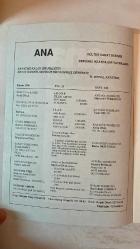 ANA KÜLTÜR SANAT, ŞİİR DERGİSİ - KASIM 1996 — SAYI: 233 NUŞİN KAVUKÇUOĞLU - SAMİ DERİNTUNA - SALİHA BATUR - NIHÂL ÖZYÜKSEL - SEFER ÖNEN - YILMAZ AYBAR - EZRA POUND - AYŞEGÜL AŞKIM KARAGÖZ - ALİ SIRTLI - HAŞİM RAŞİT ÇORBACI - BULUT ÇALIŞIR - BAHRI SOHTORIK - NURTEN TOLAY - MUALLA ORHON - NECLÂ ÜNAL - AYHAN İNAL - ALİ ABDÜLKERİMOĞLU - EMİNE ÖKSÜZOĞLU - ŞAHAP TAHTALIOĞLU - NURŞEN ASLAN - AYLA ATAMAN - CELİLE ÇELİKEL - YAŞAR BARAN - ALEV ÇELİK - SADIK ATAY - ŞADİYE ERDÖLEN - TAHİR KUTSİ MAKAL - DURAN DEVECİ - ERCAN AKBAY - İSMAİL ŞAHİNKAYA - VEDAT FİDANBOY - HASAN KARAKUŞ - CEMİL ESEN - CANAN MERT - HÜLYA SÖNMEZ - İNCİ TUN - FERIHA BERİŞ - BERRAN YALÇIN - MEHMET ÇELİK - GALİP UZUNCA - ZEKİ AKDOĞAN - ASUMAN ÇAĞLAYAN - LÜTFÜ GÜLŞEN - ÖZGÜR KURT - TIJAN GÜNERHAN - GÜLER ÖZÇELİK - SERPİL GÜÇ KÜLTÜR SANAT - ATAMA SESLENİŞİM - 10 KASIM - IŞIKSIN ATATÜRK - SANATSIZ KALAN BİR MİLLETİN  - TAM TAKIM  36 SAYFA