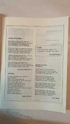 ANA KÜLTÜR SANAT, ŞİİR DERGİSİ - KASIM 1996 — SAYI: 233 NUŞİN KAVUKÇUOĞLU - SAMİ DERİNTUNA - SALİHA BATUR - NIHÂL ÖZYÜKSEL - SEFER ÖNEN - YILMAZ AYBAR - EZRA POUND - AYŞEGÜL AŞKIM KARAGÖZ - ALİ SIRTLI - HAŞİM RAŞİT ÇORBACI - BULUT ÇALIŞIR - BAHRI SOHTORIK - NURTEN TOLAY - MUALLA ORHON - NECLÂ ÜNAL - AYHAN İNAL - ALİ ABDÜLKERİMOĞLU - EMİNE ÖKSÜZOĞLU - ŞAHAP TAHTALIOĞLU - NURŞEN ASLAN - AYLA ATAMAN - CELİLE ÇELİKEL - YAŞAR BARAN - ALEV ÇELİK - SADIK ATAY - ŞADİYE ERDÖLEN - TAHİR KUTSİ MAKAL - DURAN DEVECİ - ERCAN AKBAY - İSMAİL ŞAHİNKAYA - VEDAT FİDANBOY - HASAN KARAKUŞ - CEMİL ESEN - CANAN MERT - HÜLYA SÖNMEZ - İNCİ TUN - FERIHA BERİŞ - BERRAN YALÇIN - MEHMET ÇELİK - GALİP UZUNCA - ZEKİ AKDOĞAN - ASUMAN ÇAĞLAYAN - LÜTFÜ GÜLŞEN - ÖZGÜR KURT - TIJAN GÜNERHAN - GÜLER ÖZÇELİK - SERPİL GÜÇ KÜLTÜR SANAT - ATAMA SESLENİŞİM - 10 KASIM - IŞIKSIN ATATÜRK - SANATSIZ KALAN BİR MİLLETİN  - TAM TAKIM  36 SAYFA