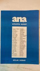 ANA KÜLTÜR SANAT, ŞİİR DERGİSİ - MAYIS 1998 — SAYI: 242 MÜVEDDET T. YAYIKOĞLU - FATMA ONUR - NECLÂ ÜNAL - GALİP UZUNCA - YILMAZ AYBARTH - SADIK ATAY - NEJAT GÜLÜMSER - SAMİYE ATAERGIN - MEHMET AHI AKIN - SİBEL DEMİRİZ - AYLA AYDIN - NECATİ ERDEK - BELGİN ALAGÖZ - SAMİ DERİNTUNA - METİN KOCA - ÖZCAN ATAMERT - GÜNER CEYLAN - CELİLE ÇELİKEL - DAVUT İBRAHİMOĞLU - NURDANE UZUN TEMUR - ENGİN ÇIR - HAŞİM REŞİT ÇORBACI - DÖNE KÖSE - İSMAİL HAKKI SIR - CENGİZ YAKUT - ALİ ABDÜLKERİMOĞLU - BAHRİ SOHTORİK - TURHAN TAŞAN - HÜSEYİN GÜLER - MEHMET ENGİN - MUALLA ORHON - BEDRİYE ERDAĞ GÜREL - VEDAT FİDANBOY - MUSTAFA KARAMELEK - SEVİNÇ ERDAL - MEHMET CEM YİĞİT - AYLA ATAMAN - ÜMİT MALKOÇ - MEHLIKA BAŞER - LATİF KARAGÖZ - MAHMUT BOZTEPE - NEVİN ATEŞOĞLU - İNCİ KOLBAY - HASAN OZAN - MUSTAFA ACAR - MEHMET GÜVEN - ALİ IŞIK - MEHMET ARSLAN - CEMAL KARAAĞAÇ - SÜHEYLA KUTBAY - İSMİHAN ŞİRİN - LÜTFÜ GÜLŞEN - TURGUT YARKENT - MÜNEVVER SÖNMEZ - VEYSEL UYANIK KÜLTÜR SANAT - ANNE - ANAM - A  - TAM TAKIM  36 SAYFA