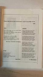 ANA KÜLTÜR SANAT, ŞİİR DERGİSİ - MAYIS 1998 — SAYI: 242 MÜVEDDET T. YAYIKOĞLU - FATMA ONUR - NECLÂ ÜNAL - GALİP UZUNCA - YILMAZ AYBARTH - SADIK ATAY - NEJAT GÜLÜMSER - SAMİYE ATAERGIN - MEHMET AHI AKIN - SİBEL DEMİRİZ - AYLA AYDIN - NECATİ ERDEK - BELGİN ALAGÖZ - SAMİ DERİNTUNA - METİN KOCA - ÖZCAN ATAMERT - GÜNER CEYLAN - CELİLE ÇELİKEL - DAVUT İBRAHİMOĞLU - NURDANE UZUN TEMUR - ENGİN ÇIR - HAŞİM REŞİT ÇORBACI - DÖNE KÖSE - İSMAİL HAKKI SIR - CENGİZ YAKUT - ALİ ABDÜLKERİMOĞLU - BAHRİ SOHTORİK - TURHAN TAŞAN - HÜSEYİN GÜLER - MEHMET ENGİN - MUALLA ORHON - BEDRİYE ERDAĞ GÜREL - VEDAT FİDANBOY - MUSTAFA KARAMELEK - SEVİNÇ ERDAL - MEHMET CEM YİĞİT - AYLA ATAMAN - ÜMİT MALKOÇ - MEHLIKA BAŞER - LATİF KARAGÖZ - MAHMUT BOZTEPE - NEVİN ATEŞOĞLU - İNCİ KOLBAY - HASAN OZAN - MUSTAFA ACAR - MEHMET GÜVEN - ALİ IŞIK - MEHMET ARSLAN - CEMAL KARAAĞAÇ - SÜHEYLA KUTBAY - İSMİHAN ŞİRİN - LÜTFÜ GÜLŞEN - TURGUT YARKENT - MÜNEVVER SÖNMEZ - VEYSEL UYANIK KÜLTÜR SANAT - ANNE - ANAM - A  - TAM TAKIM  36 SAYFA