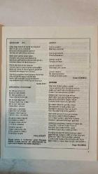 ANA KÜLTÜR SANAT, ŞİİR DERGİSİ - TEMMUZ 1999 — SAYI: 249 GALİP UZUNCA - SEVGİ BALIN - YILMAZ AYBAR - RECEP ÇALKANER - GÜLEN KARDEŞ - SADIK ATAY - YILDIZ BÜGET - EMEL SÖNMEZ - PAŞA YILDIRIM - TURHAN TAŞAN - HAYRETTİN TARHAN - DERVİŞ DURAK - METİN KOCA - MİNE ALCAN - MİNE ERBİL - FUAT GÜRKAS - İBRAHİM VARLIK - ÖZ ALİ YILMAZ - CANAN SOHTORİK - SÜHEYLA KUTBAY - ZEYNEP YÜCE - NUR KASIRGA - MEHMET KAMACI - ARMAN MERTKANLI - MEHMET POYRAZ - ONUR AKAY - SEVİM YILDIZ - LATİFE ÖZDOĞAN - EMİNE İNAN - NEVİN GÜNEŞ - BELMA TAŞ - SEÇKİN GÜNDÜZ - HÜSEYİN ERDOĞAN - GÜLŞEN TOPÇU - İSMAİL H. SIR - GÜLSEN KOCABAŞ - BAHRİ SOHTORİK - CELİLE ÇELİKEL - NEJAT GÜLÜMSER - MİNE SAĞLAM - TAHİR SIRAL - AHMET AYAZ - BERRİN AKGÜN - PELİN ÖLÇAL - HÜSEYİN TANRIKULU - KAZIM POYRAZ - NAZLI GÜLDEMİN - İSMİHAN ŞİRİN - GÜLTEN KÖSE - OZAN ÜNSALAN - FETHULLAH İNAM - ALİ DESTEBAŞI - MUHARREM KAYNAK - AYTEN HATİCE ETİ - AYŞEGÜL DOĞAN - BEDRİYE ERDAĞ GÜREL - İLHAN AZİZ BALTALAR - SUAT YIĞMATEPE - AHMET CELL - TAM TAKIM  36 SAYFA