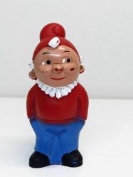 Vintage Cüce Kauçuk Figür