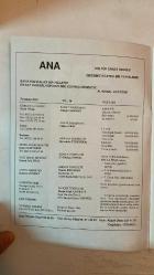 ANA KÜLTÜR SANAT, ŞİİR DERGİSİ - TEMMUZ 2001 — SAYI: 261 BAHRİ SOHTORİK - DİLŞADE GÜNGÖR - NECLÂ ÜNAL - REYHAN SEVİM - NURDANE TEMUR - BEDRİYE GÜREL - YILMAZ AYBAR - SUNA TANALTAY - ÜMİT MALKOS - ONUR AKAY - MİNE SAĞLAM - ERDOĞAN TANALTAY - NECMETTİN ÇANGA - MUSTAFA KARAMELEK - GÜLTEN KÖSE - ZEKİ GÜRCAN - TAHSİN AYTA - GÜLEN ERTEK - ÖZCAN ATAMERT - EROL BAĞCI - NIHÂL ATAMER - FULDEN URAL - BAYRAM ARSLANTAŞ - TAHSİN URAL - EROL GÜNGÖR - HALİS AÇACAK - SALİHA TERCANLI - BEKİR SITKI TUNCER - GÜRKAN HİÇDURMAZ - SEVİM TÜBLEK - MEHMET KÖSE - SEÇKİN GÜNDÜZ - NEZİHAT KARAMEMİŞ - HÜSAMETTİN BİLGEN - ESRA CEYLAN - HAYRETTİN TARHAN - HASAN KIZILDAĞ - AZİZ PINAR - İLKAN SAN - HÜLYA SÖNMEZ KÜLTÜR SANAT — CANIM BEYKOZ’UM — ŞİİRİN RENKLERİ — SANATSIZ KALAN BİR MİLLETİN - TAM TAKIM  36 SAYFA