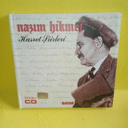 Cd Nazım Hikmet Hasret Şiirleri, dinlemeyi etkilemeyen çizikler var. Orijinal. Sorunsuz çalışıyor.